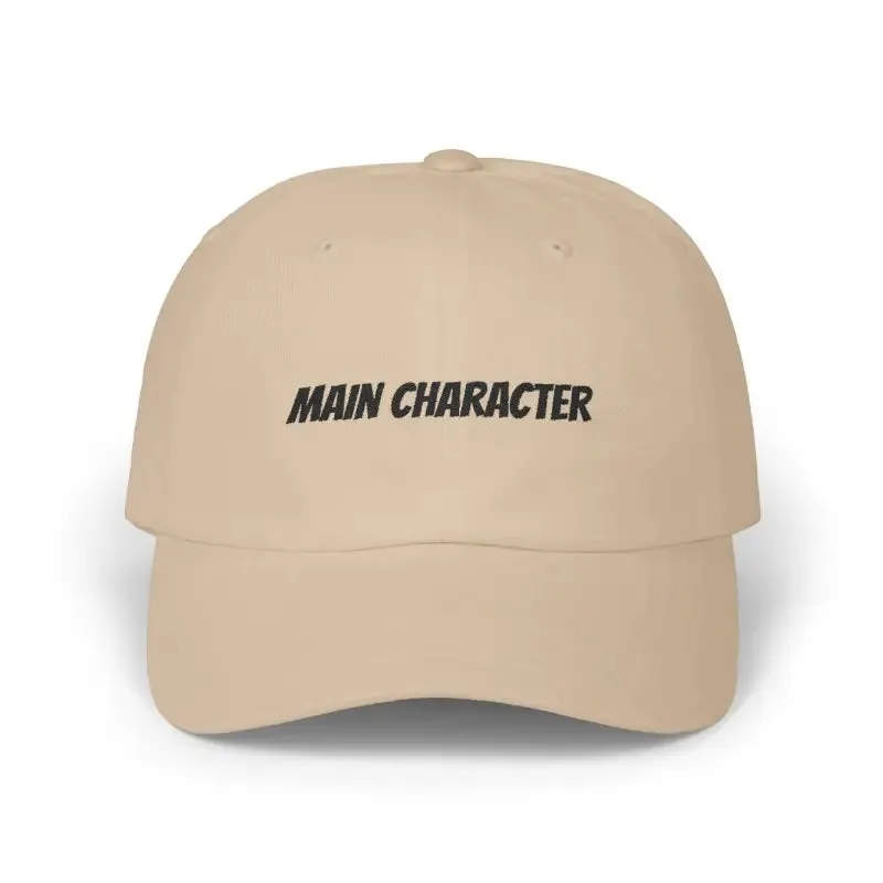 Main Character Dad Cap for Effortless Everyday Style