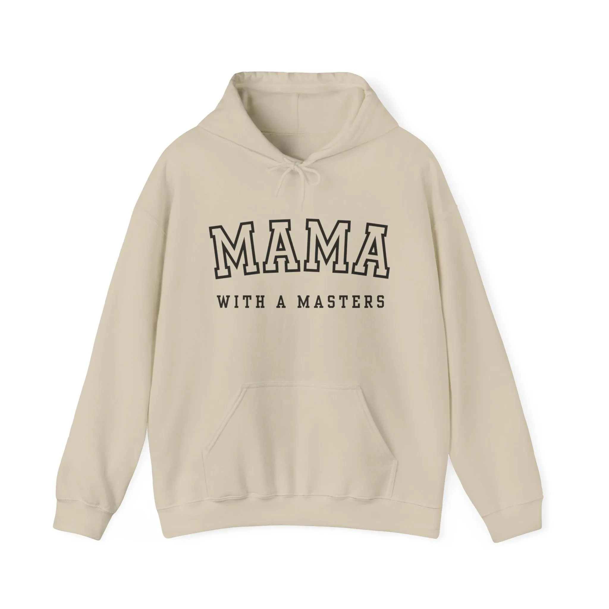 Masters Degree, Masters Degree Gift, Masters Graduation, Masters Degree Gifts, Mama with a Masters, Masters Degree Hoodie, Mother's Day Gift