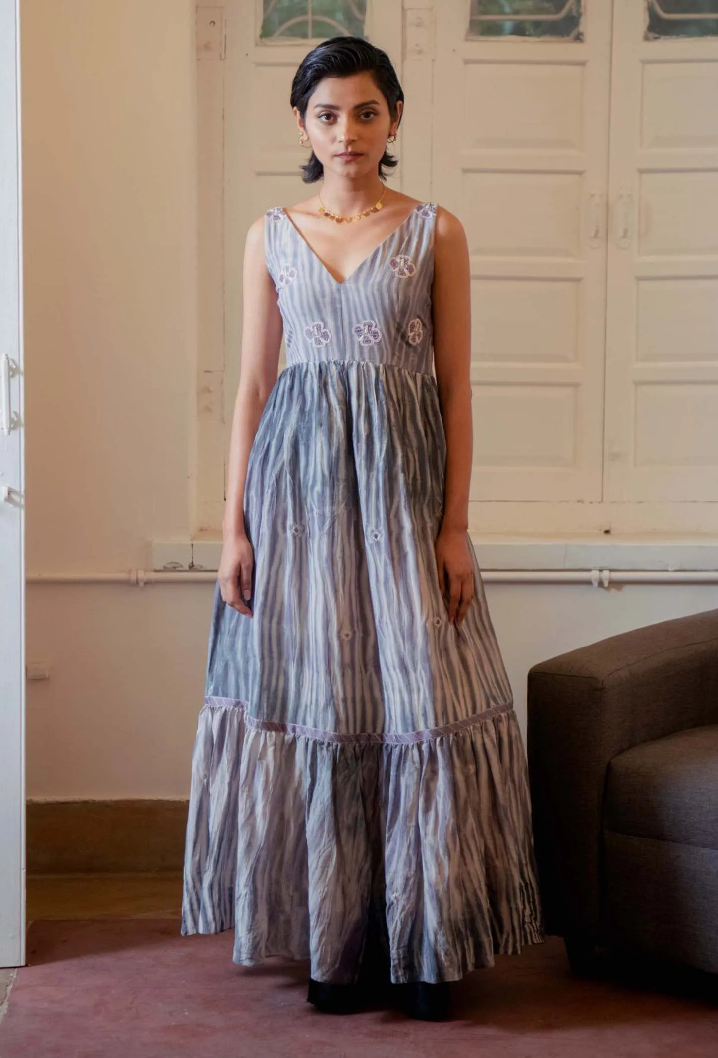 Mauve Tiered Dream Dress