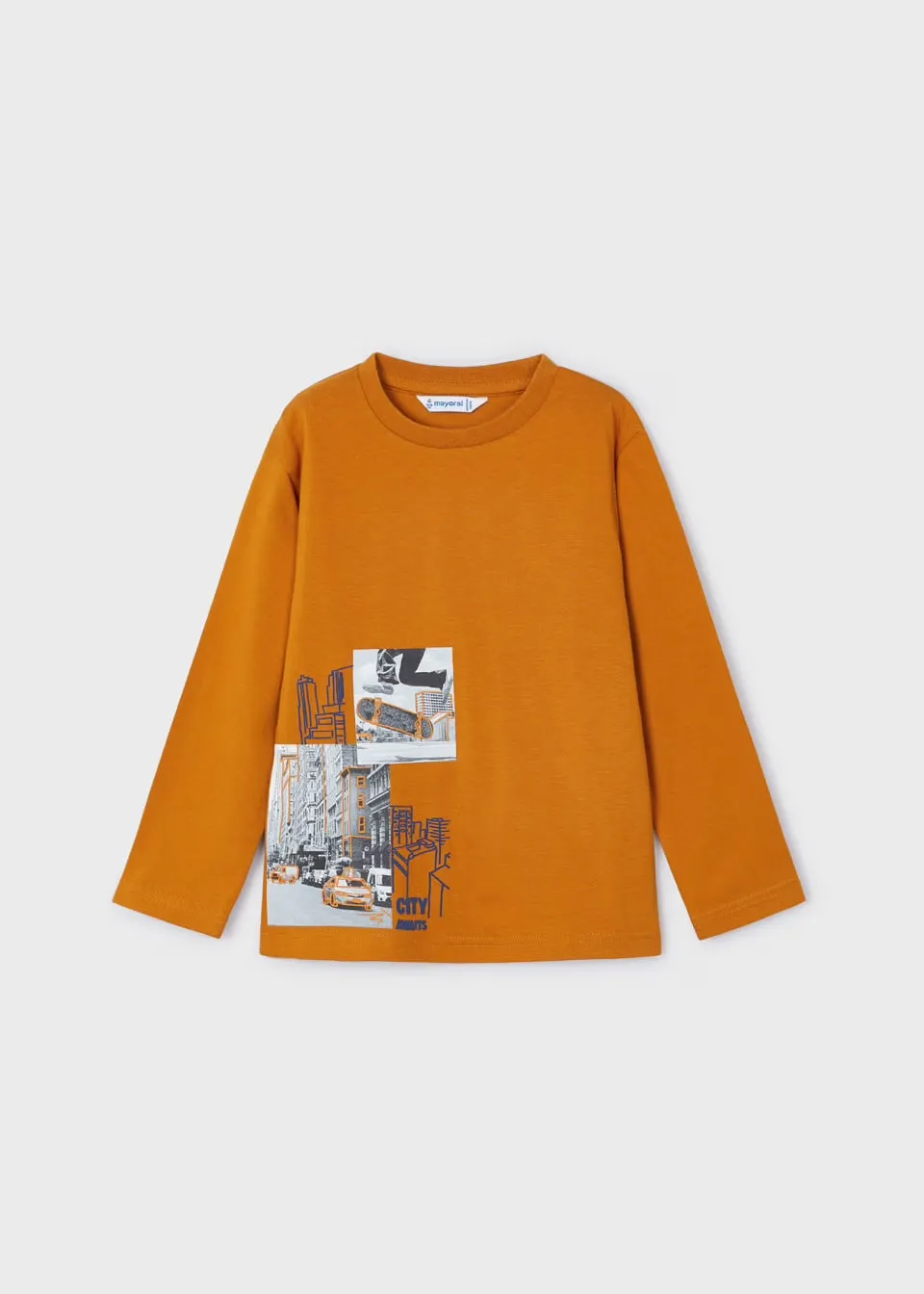 Mayoral Boys Skate City T-Shirt 4048 Carrot