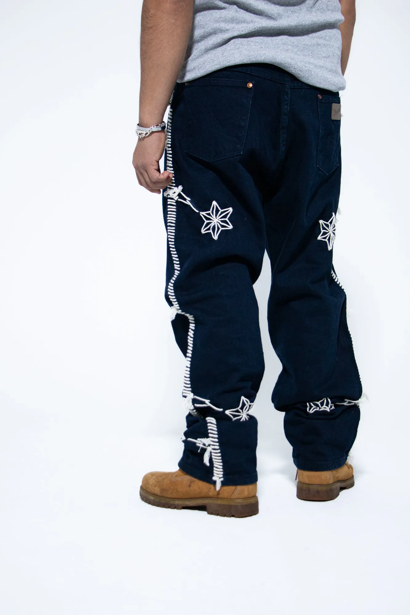 Mediums 1of1 Shooting Star Wranglers Navy Jeans - Sz 34/30