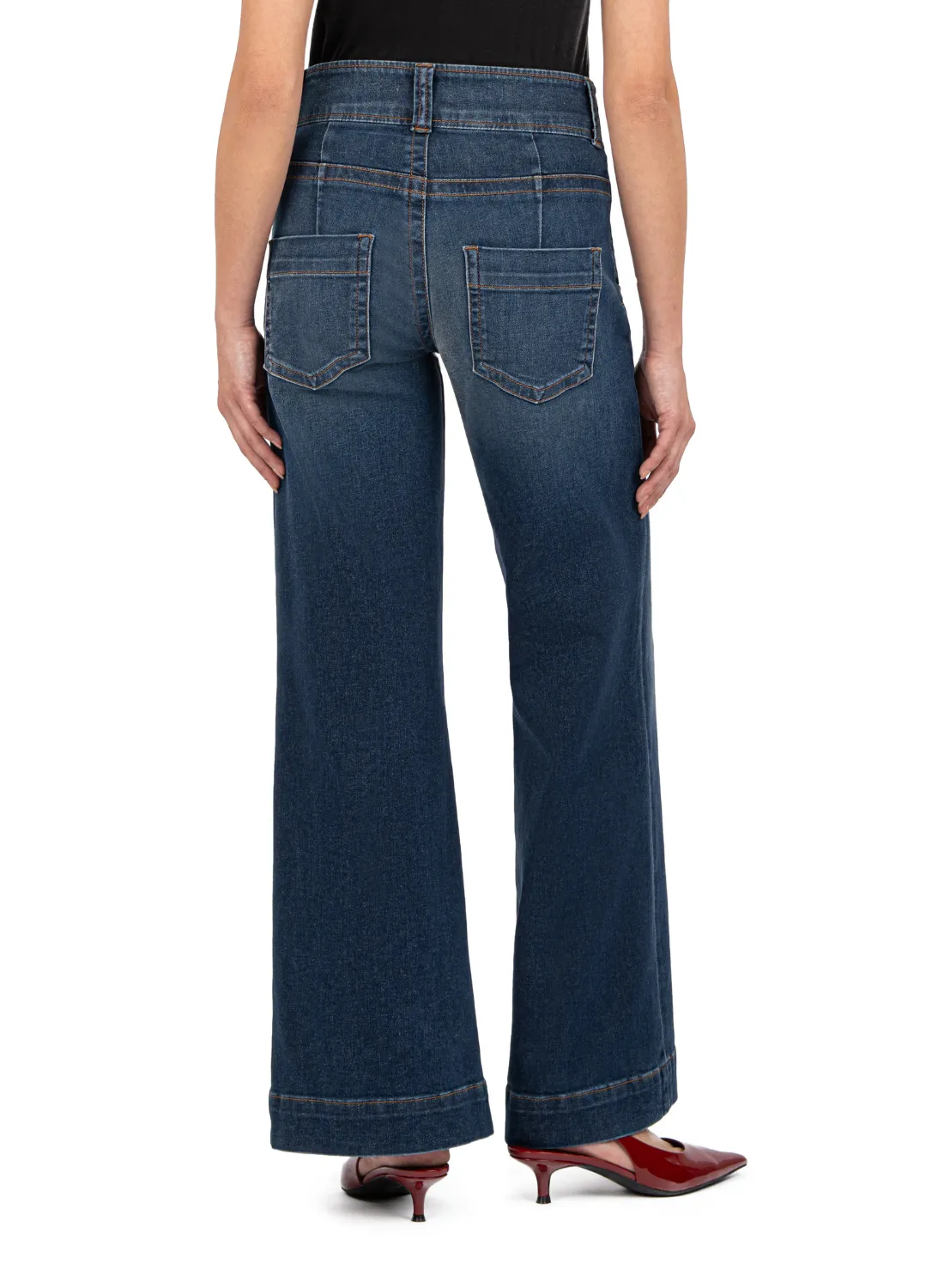 Meg High Rise Oversized Wide Stitch