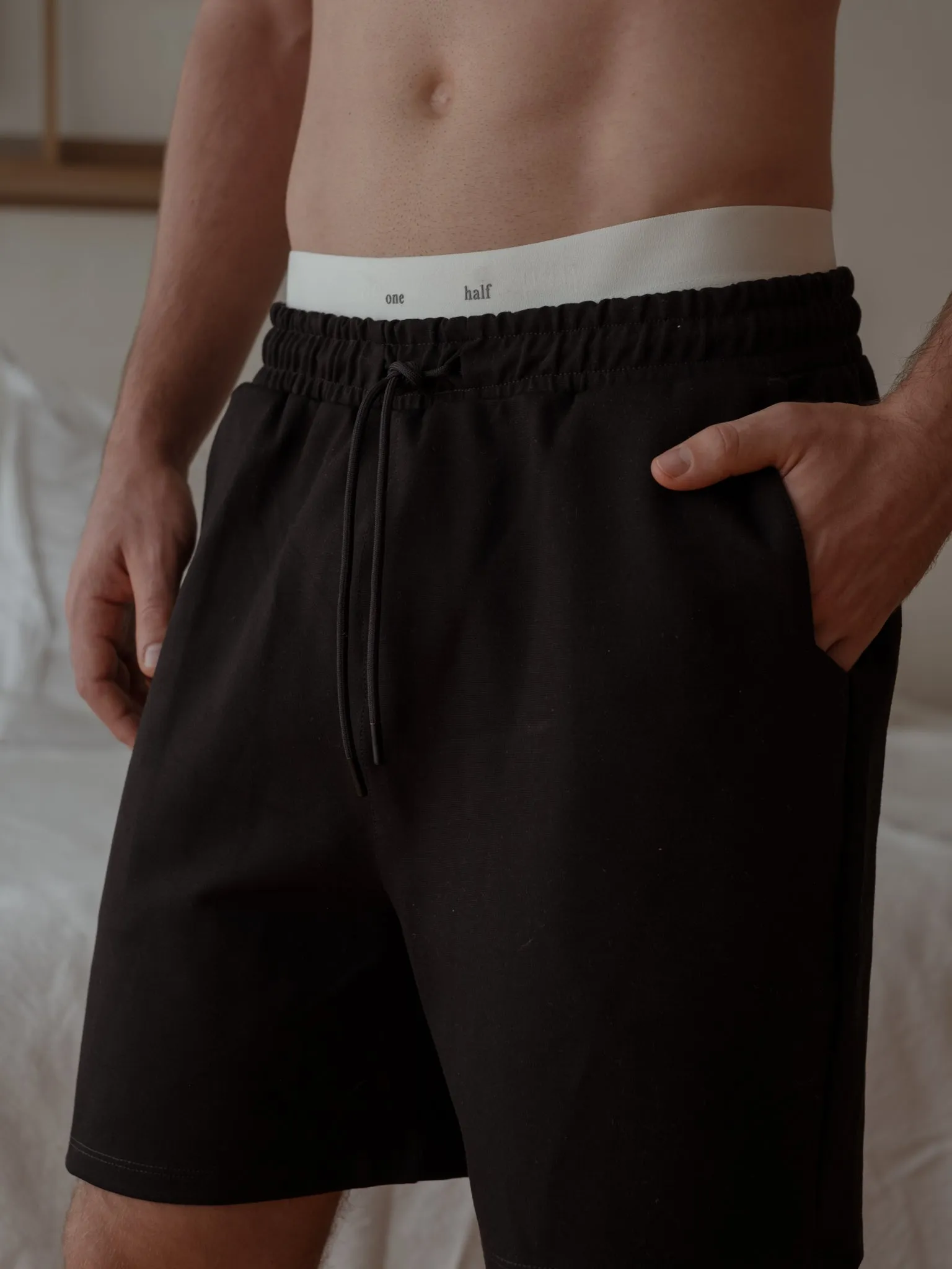 MEN CLASSIC COTTON BOXER - GRAY