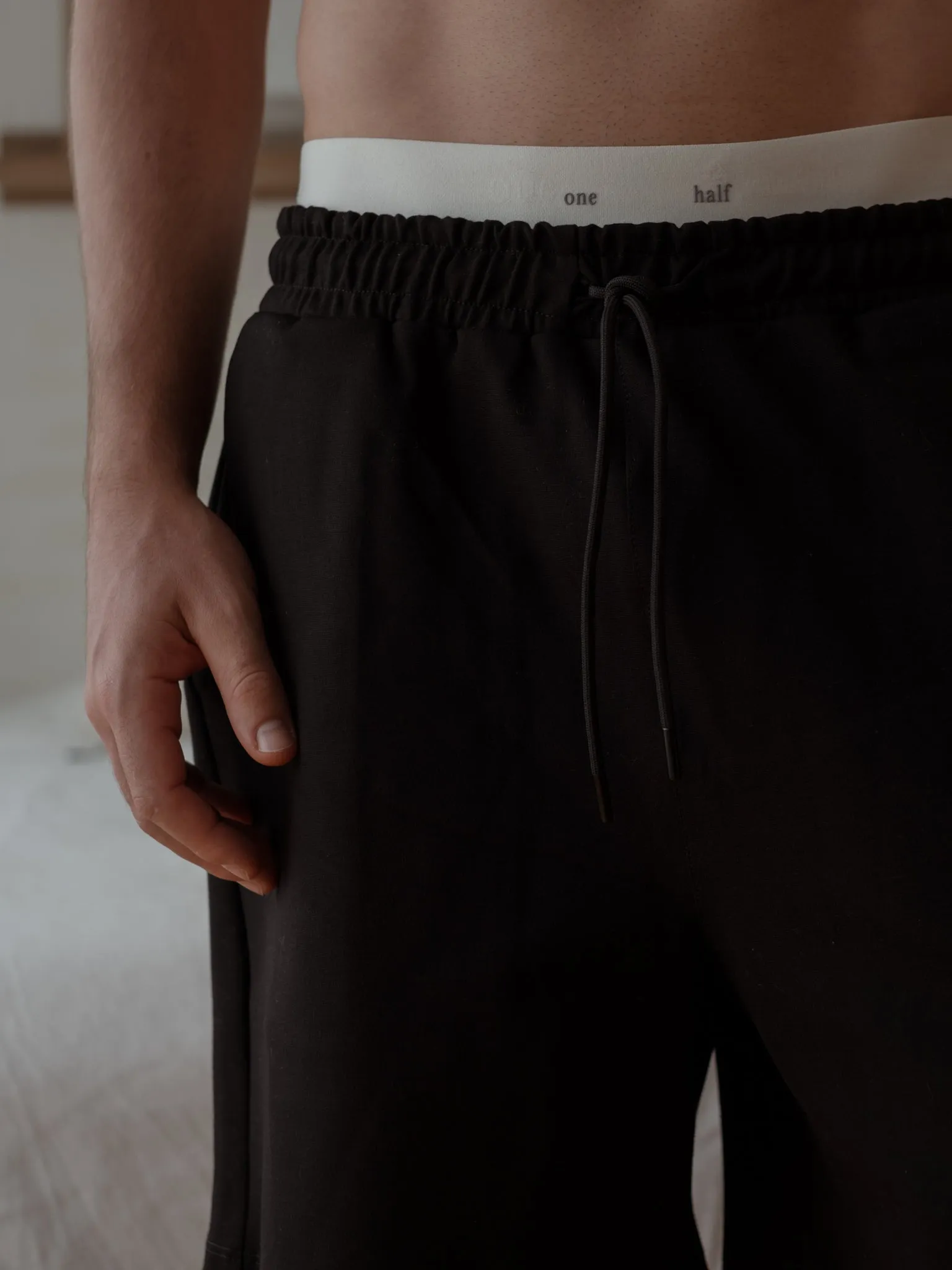 MEN CLASSIC COTTON BOXER - GRAY