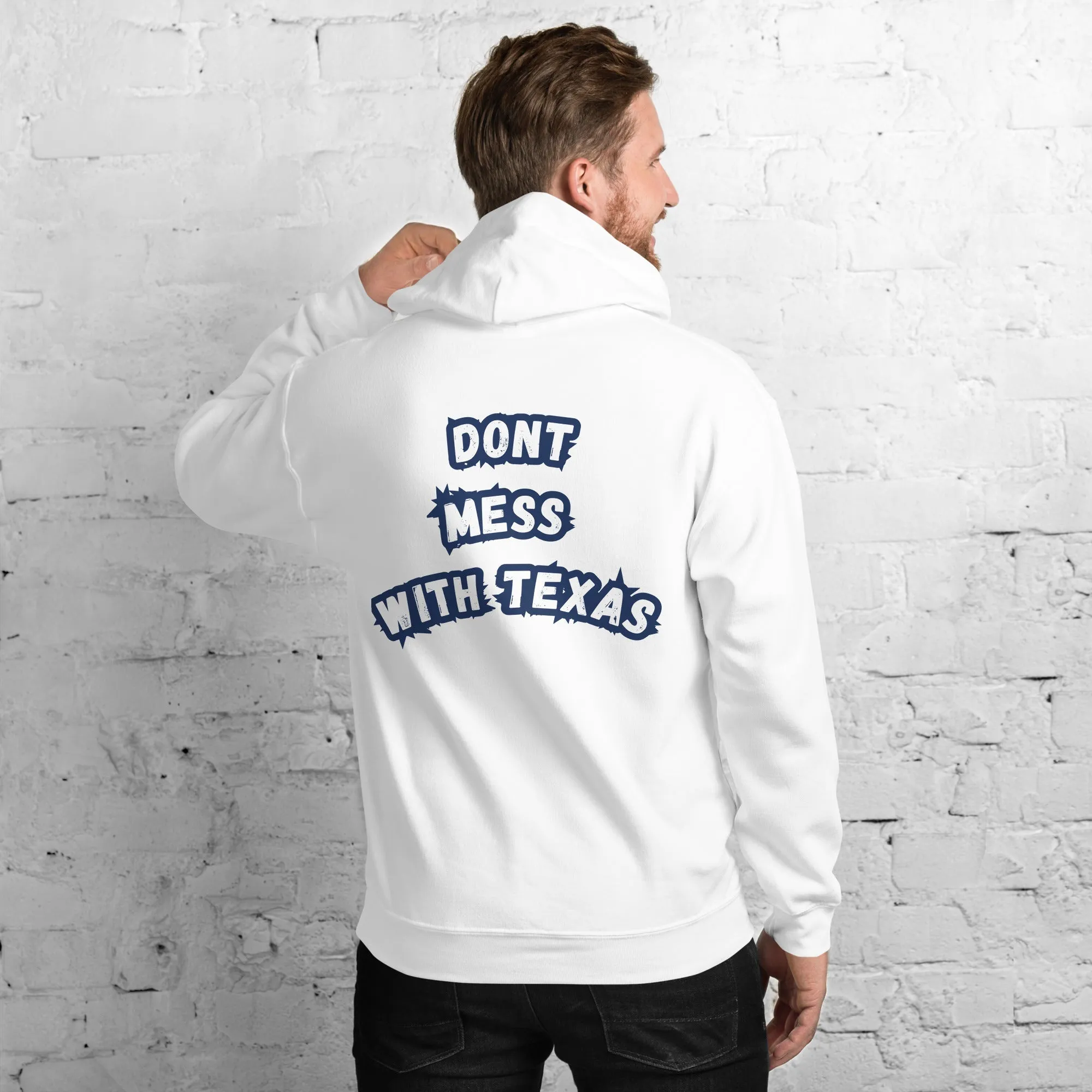 Men hoodie Texas Flag Fleece Hoodie: Stay Warm and Show Your Texas Spirit