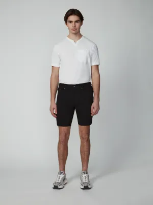 Men's 5-Pocket Solid Bungee Shorts