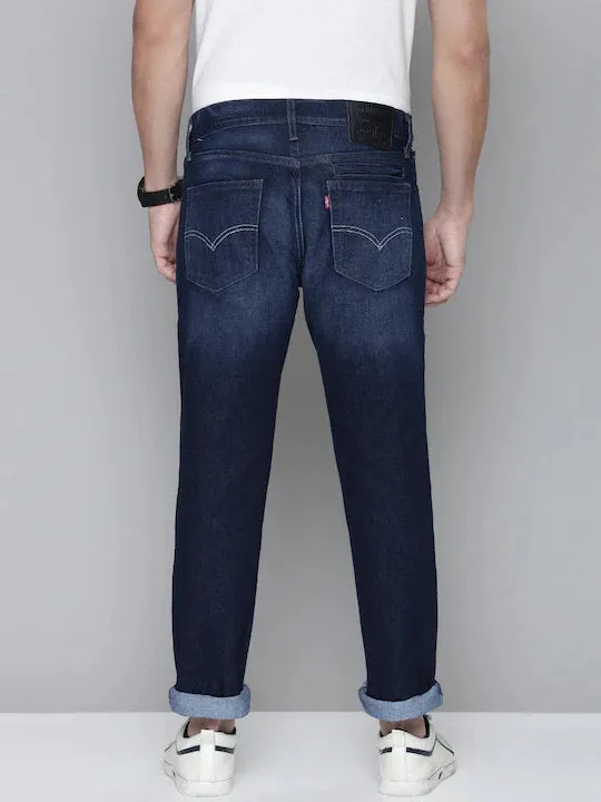 Men's 511 Blue Slim Fit Mid Rise Jeans
