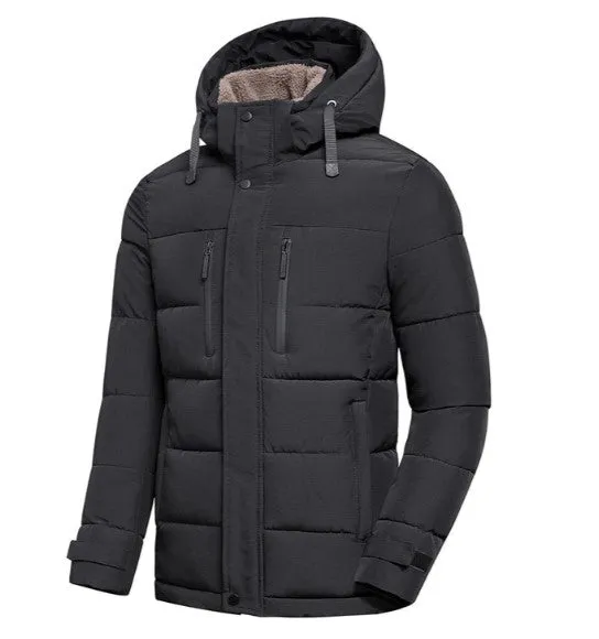 Men's Justin Winter Jacket, Removable Hood