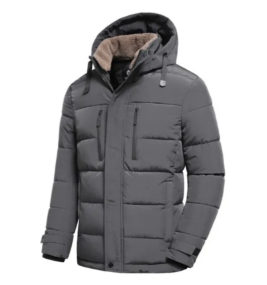 Men's Justin Winter Jacket, Removable Hood