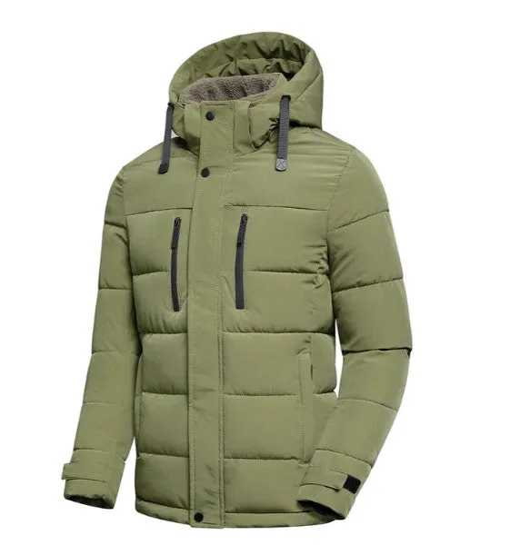 Men's Justin Winter Jacket, Removable Hood