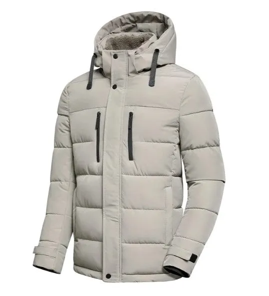 Men's Justin Winter Jacket, Removable Hood