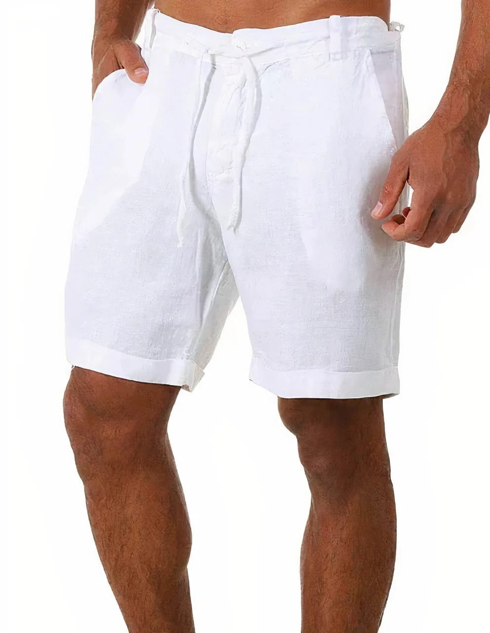 Men's Linen Summer Shorts