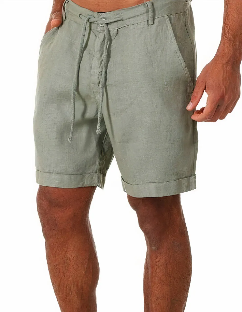 Men's Linen Summer Shorts