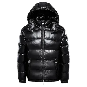 Men's Shiny Padded Coat by Tahon