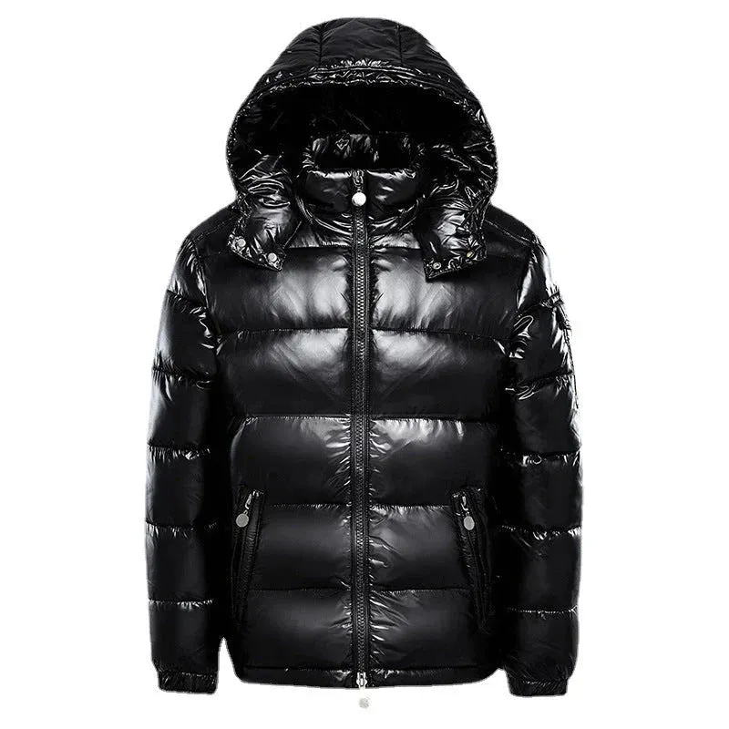 Men's Shiny Padded Coat by Tahon