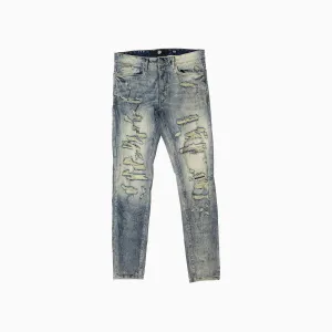 Men's Shreds Denim Jeans Pant
