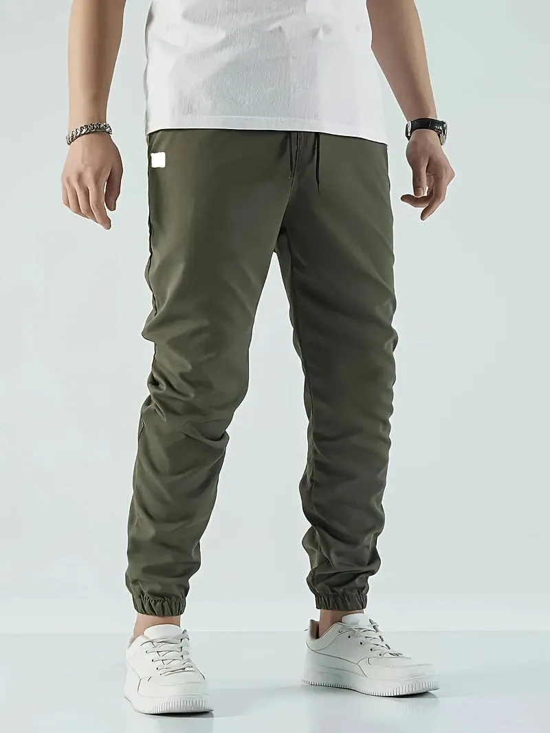 Men's Slim-Fit Casual Pants with Comfortable Stretch