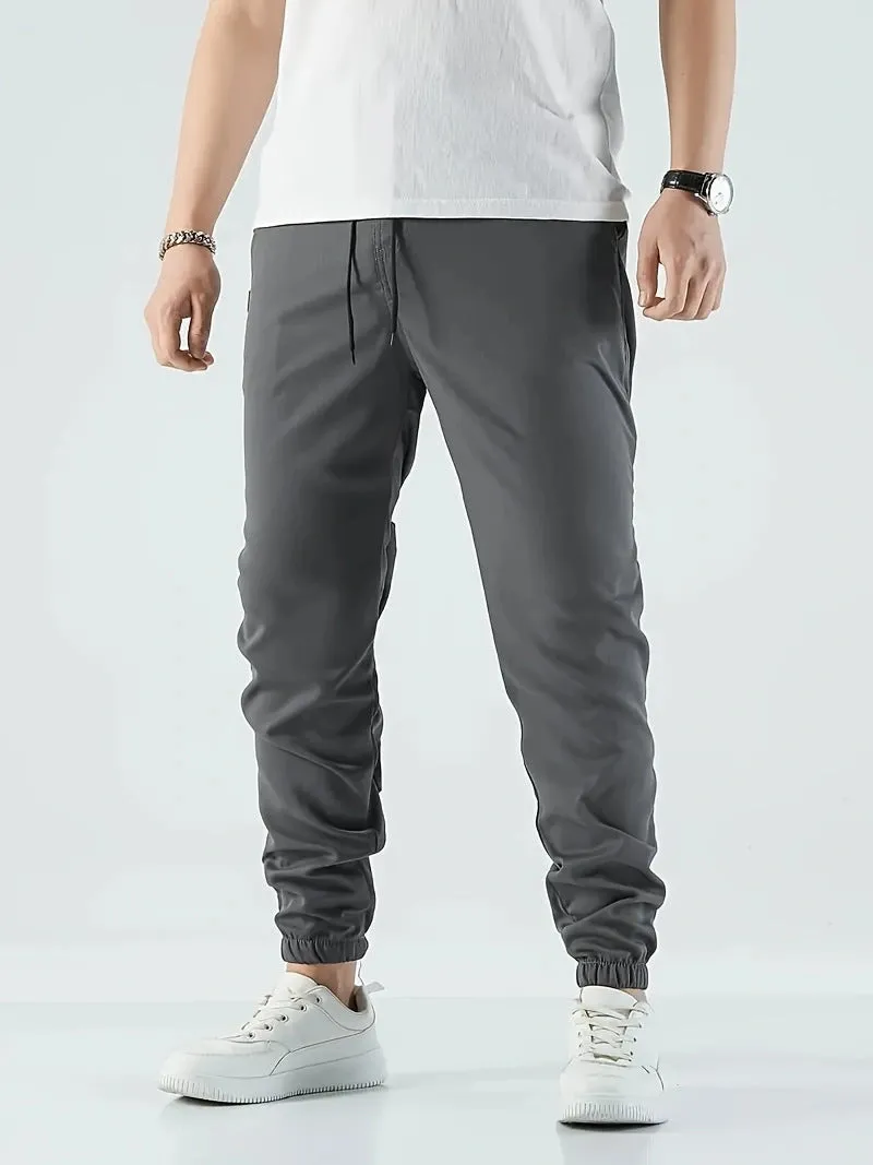 Men's Slim-Fit Casual Pants with Comfortable Stretch