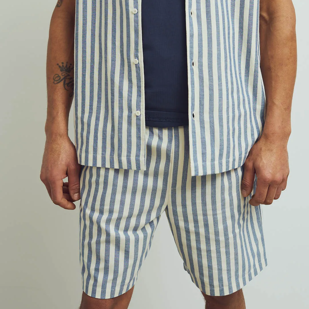 MEN'S STRIPE WOVEN shorts
