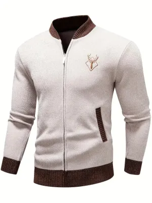 Men's zipped cardigan - Ysmael