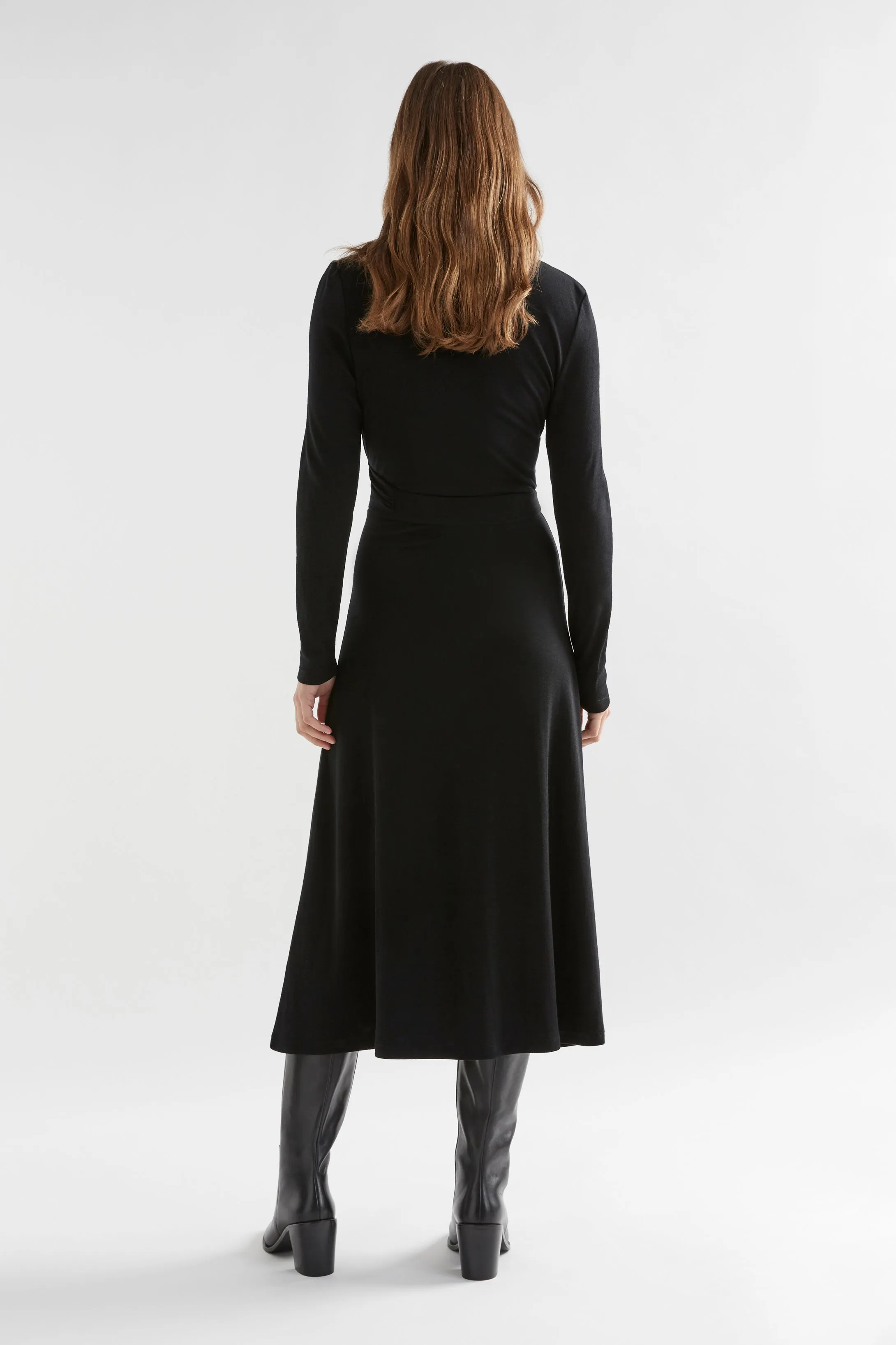 Merino Wool Wrap Dress