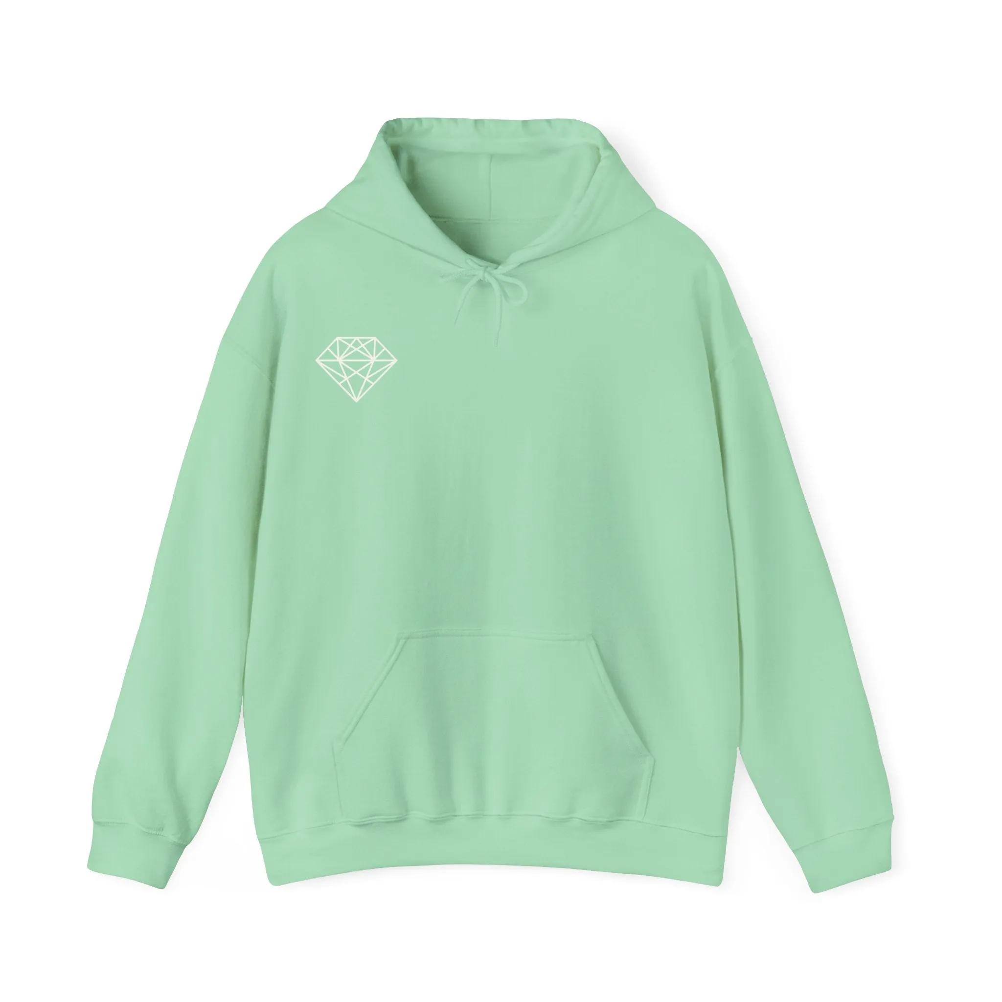 Mint Green| Bling Gym Pump Cover| Gym Hoodie| Hooded Sweatshirt| Loungewear| Airport Outfit| Oversized Hoodie