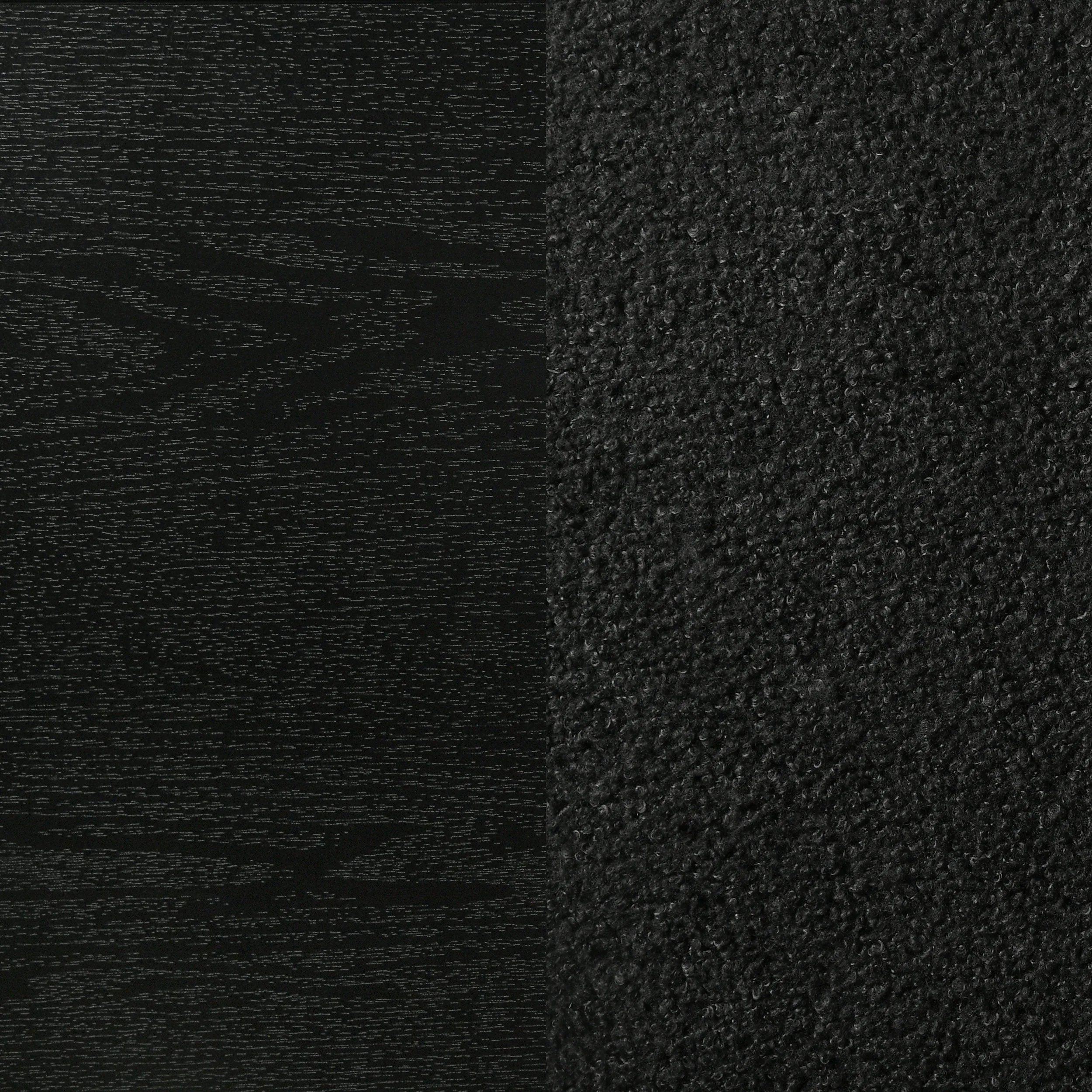 Miranda 54-inch Upholstered California King Panel Bed Black