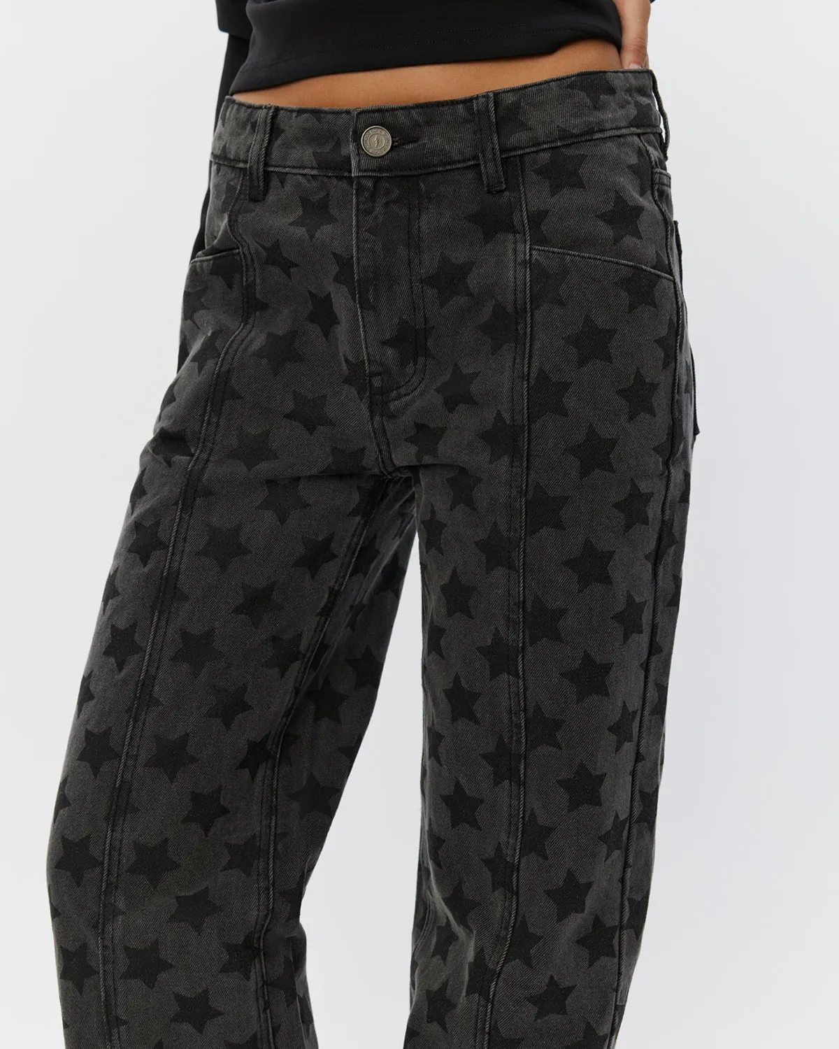 MIRANDASW JEANS - Black