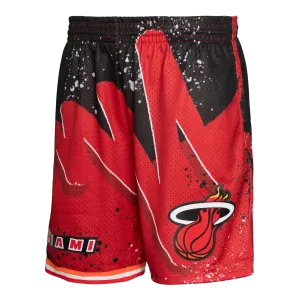 Mitchell & Ness Miami HEAT Hyper Hoops Swingman Shorts