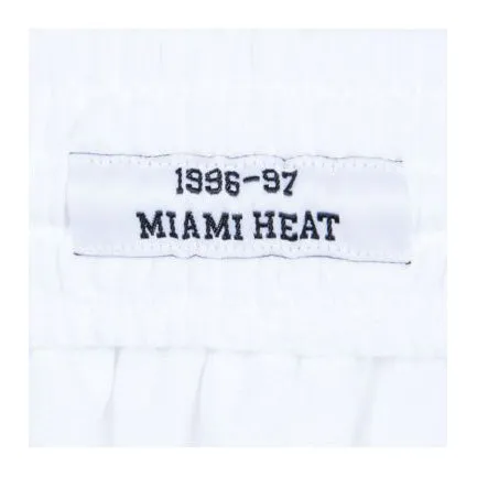 Mitchell & Ness Miami HEAT Swingman Shorts White