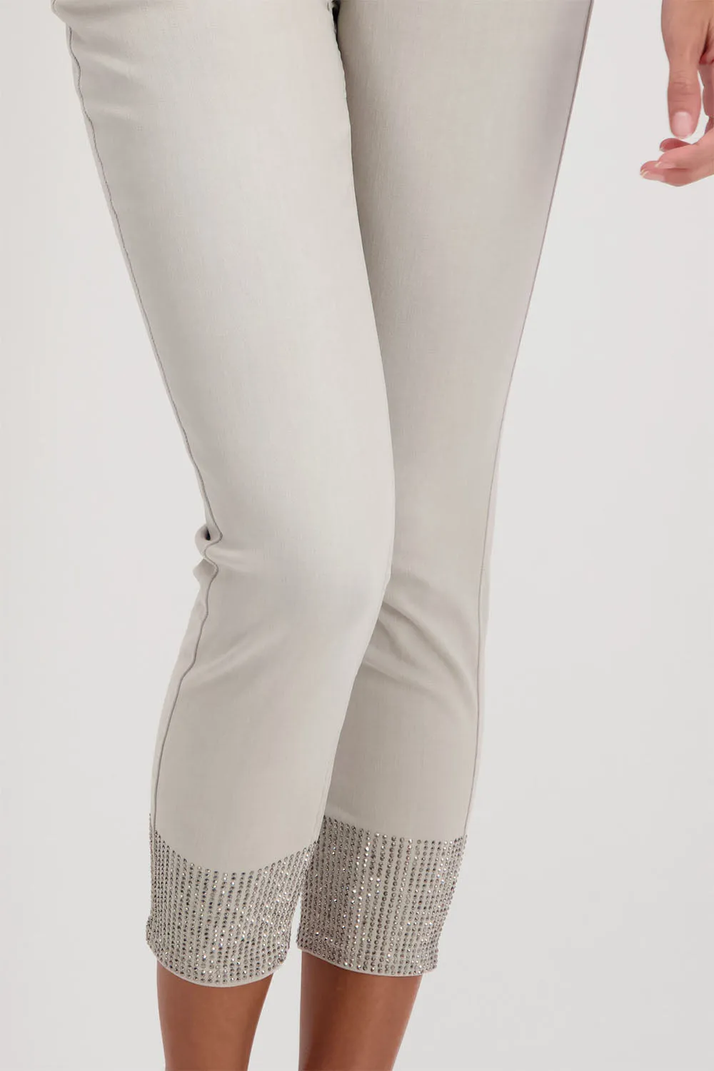 Monari Rivet Detail Jeans M406971