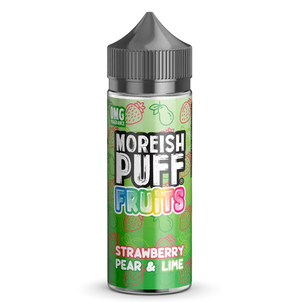 Moreish Puff Fruit - Strawberry Pear Lime - 100ML