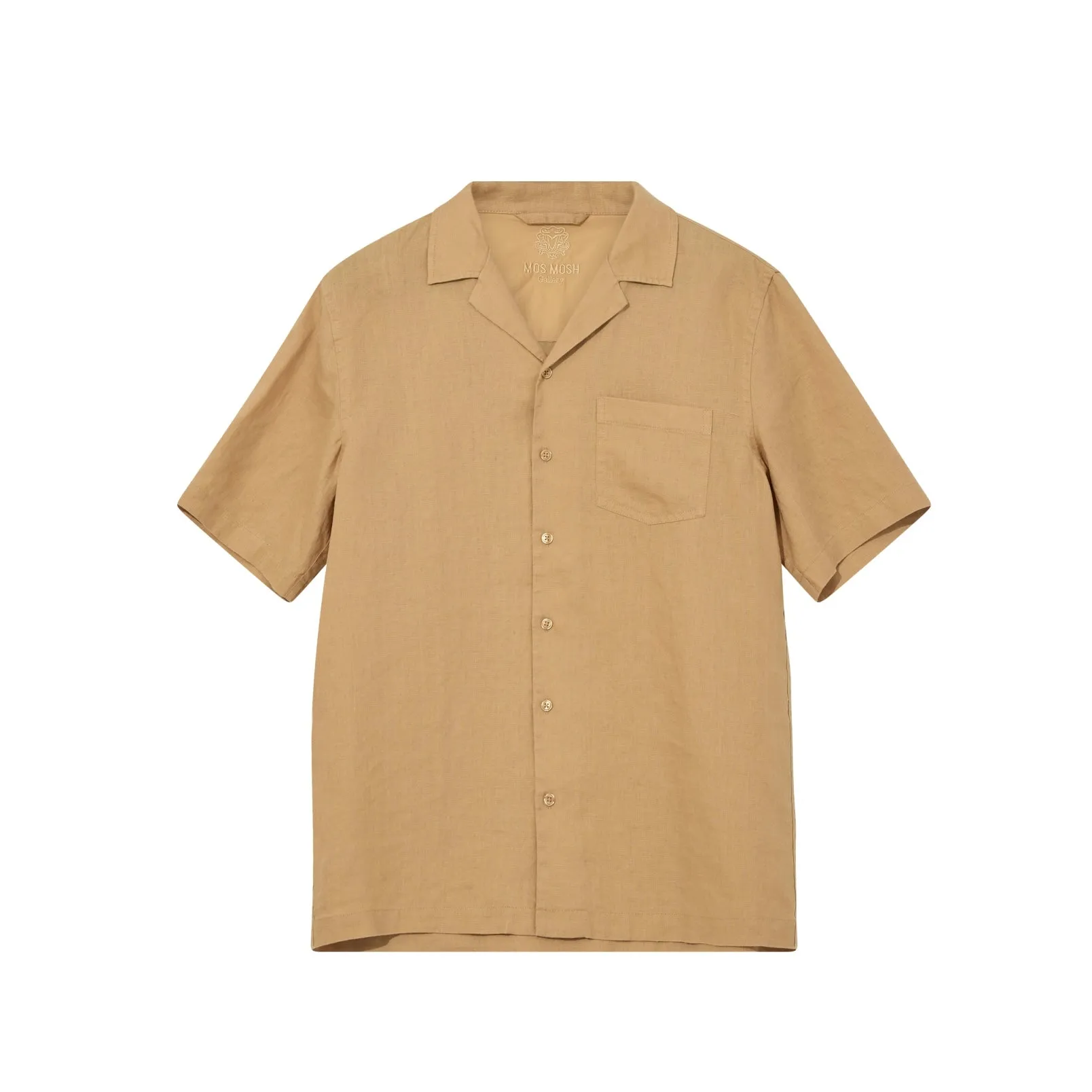 Mos Mosh Theo Linen Cuban Shirt