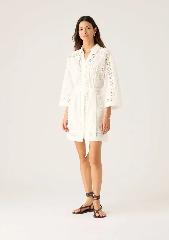 Mos - Valentina Mini Dress - White