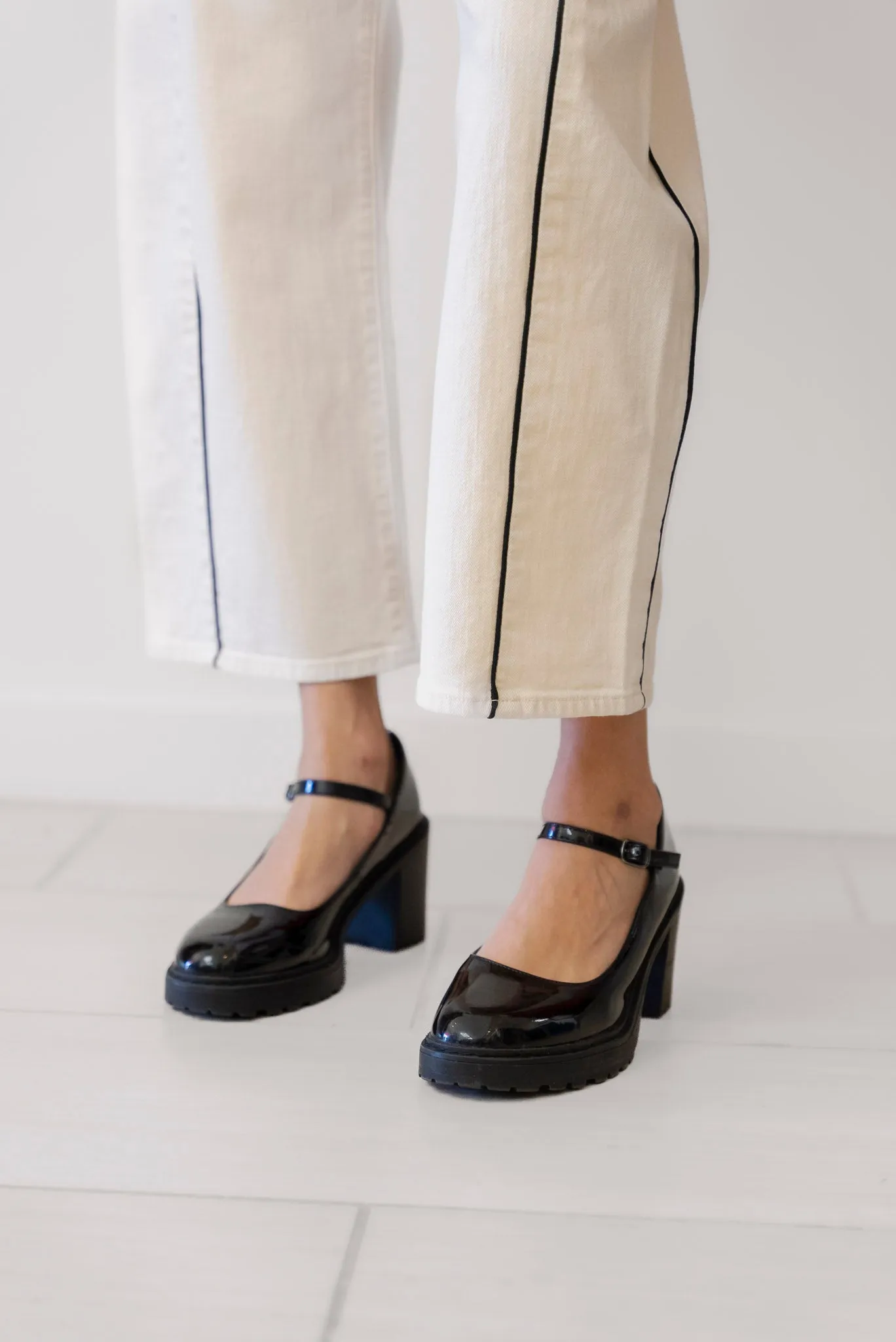 MOTHER Lil Half-Piped Ankle Jean