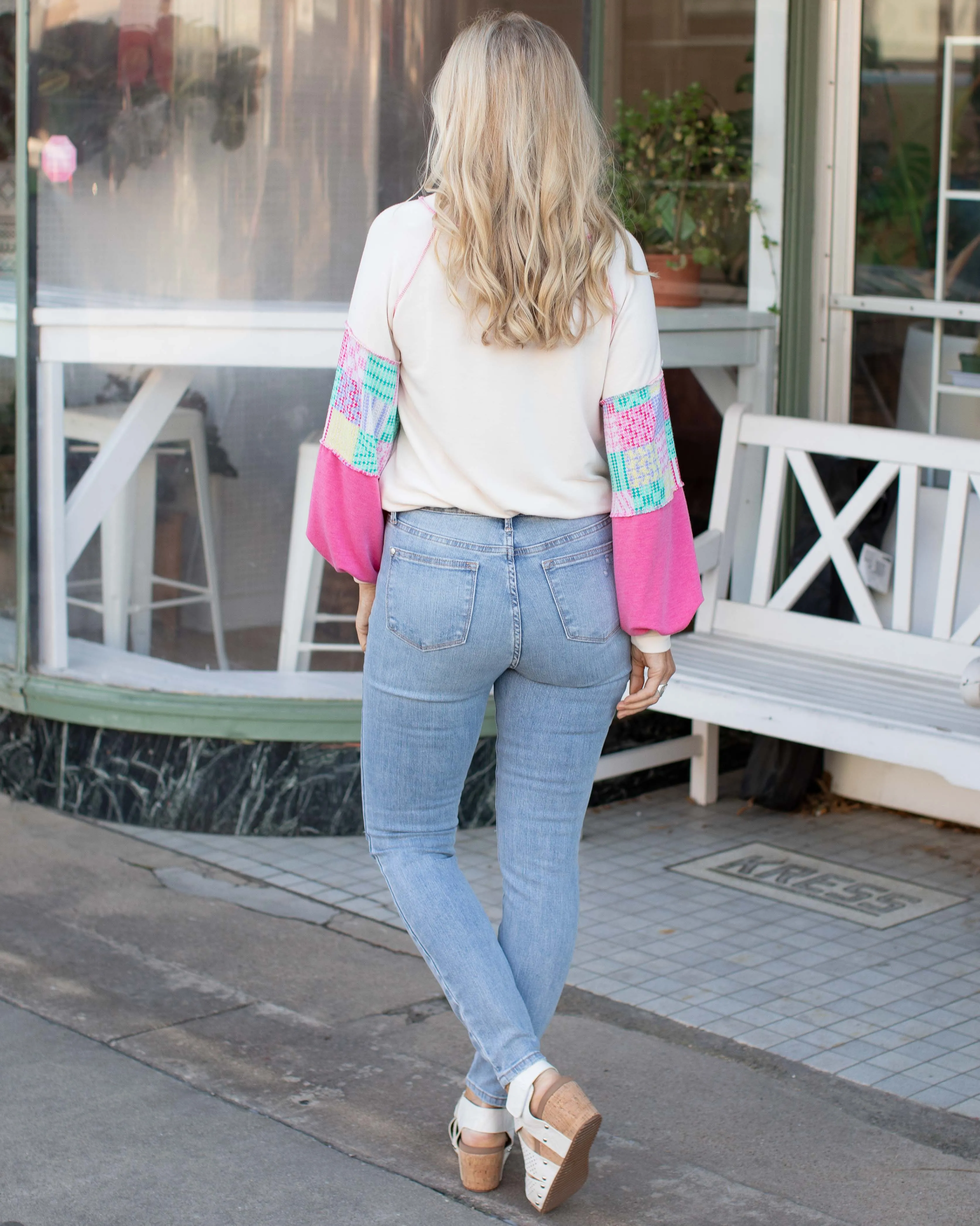 MR TUMMY CONTROL DESTROY SKINNY JEANS BY JUDY BLUE