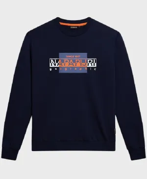 Napapijri Smallwood Sweatshirt Blue Marine