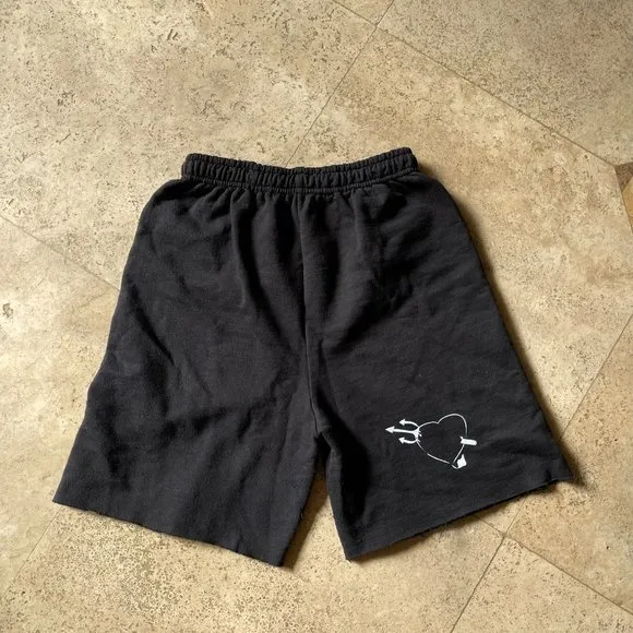 NEW Boys Lie Read Me Black Classic V2 Shorts Size S