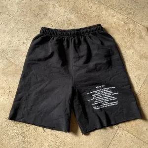 NEW Boys Lie Read Me Black Classic V2 Shorts Size S