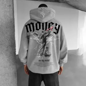 New MONEY PHANTOM HOODIE Grey Sz XL!