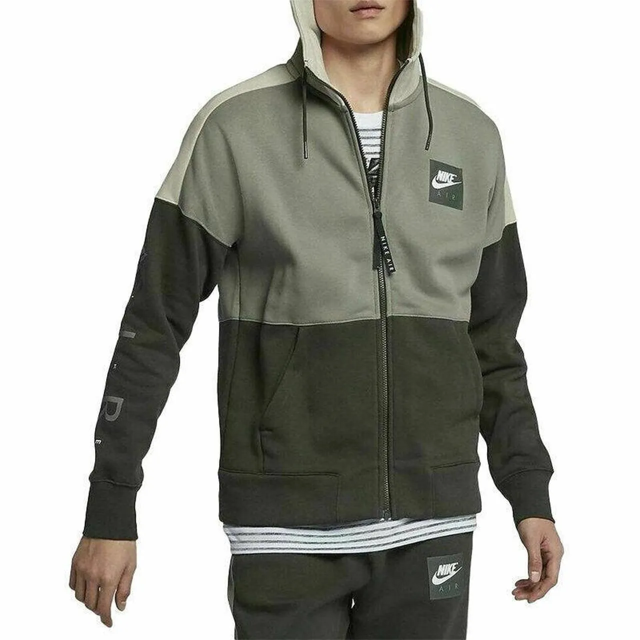 Nike Air Camo Green Tracksuit Top