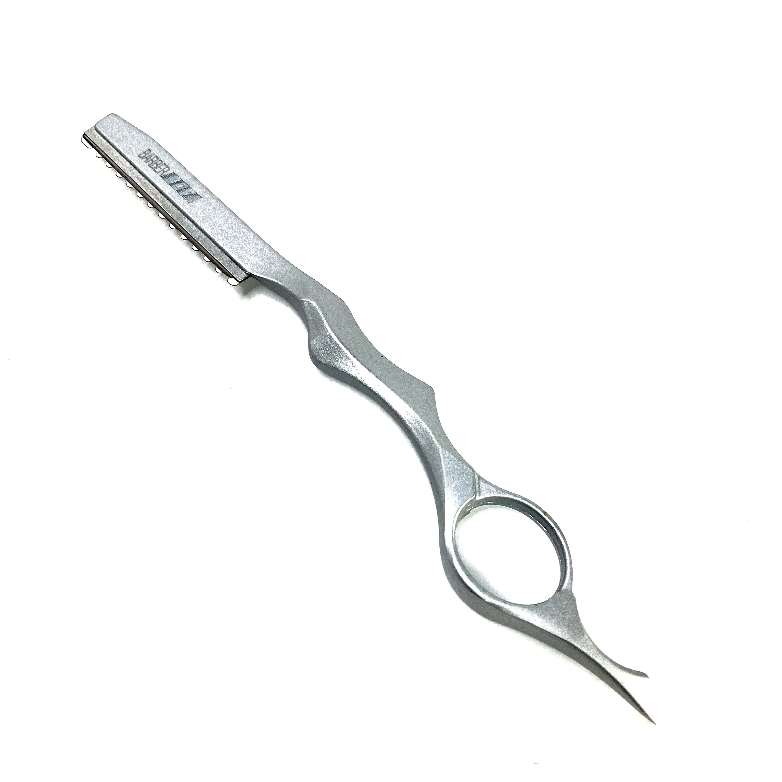 Nova Silver Feather Straight Edge