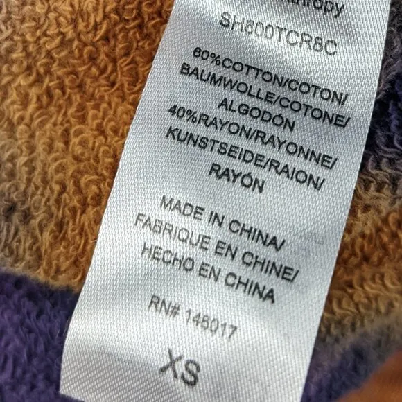 N:PHILANTHROPY Rum Deconstructed Tie Dye Shorts Size XS