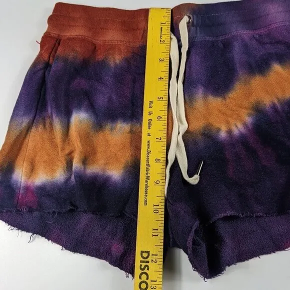 N:PHILANTHROPY Rum Deconstructed Tie Dye Shorts Size XS