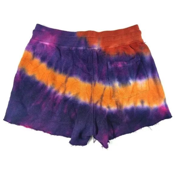 N:PHILANTHROPY Rum Deconstructed Tie Dye Shorts Size XS