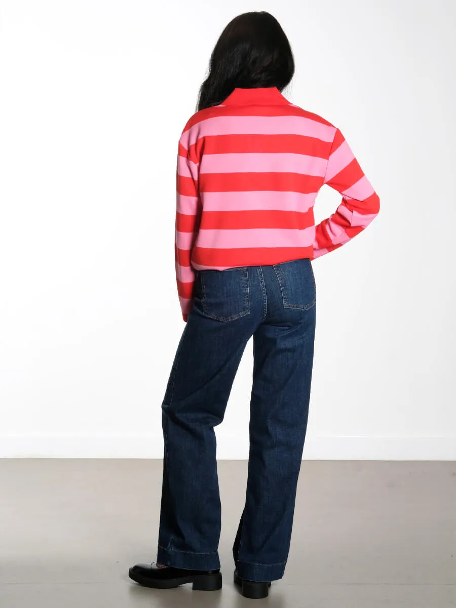Nuparis Long Jeans - Dark Blue