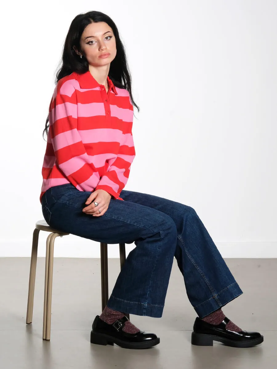 Nuparis Long Jeans - Dark Blue