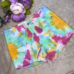 NWT Judy Blue Tie Dye Jean Shorts