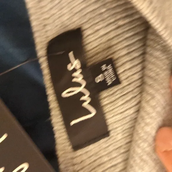 NWT LULU'S Faux Wrap Cropped Dolman Sweater