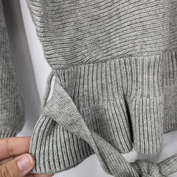 NWT LULU'S Faux Wrap Cropped Dolman Sweater